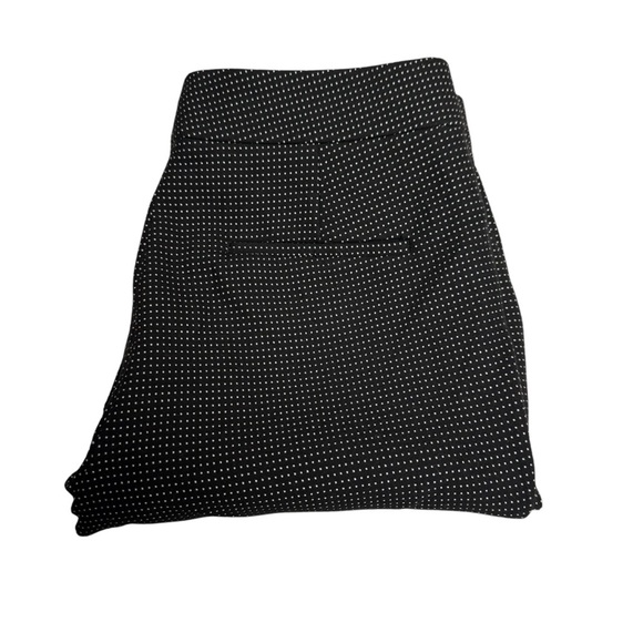 Ann Taylor size 6 Devin Fit Black and White Polka Dot pants real pockets - Picture 1 of 7